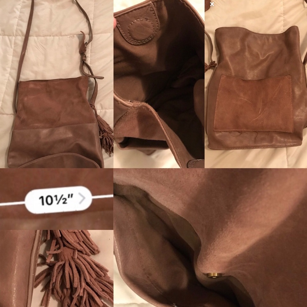 Purple boho indie style purse bag